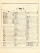 Index, Marion and Linn Counties 1878